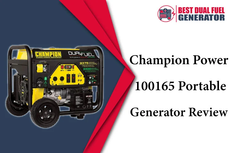 Champion Power 100165 Portable Generator Review