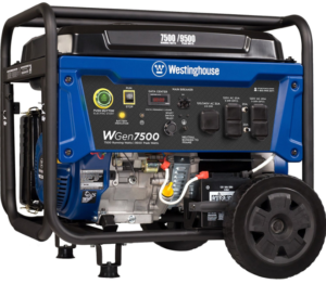 Westinghouse WH7500E Gas Powered Portable Generator 300x262 1